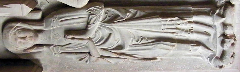 Germany Amelungsborn Abbey Hermann von Everstein 1350 and wife Adelheid von Lippe